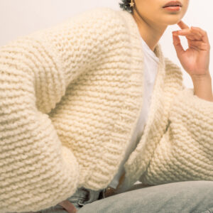 Tutorial Mi primer cardigan Bewool